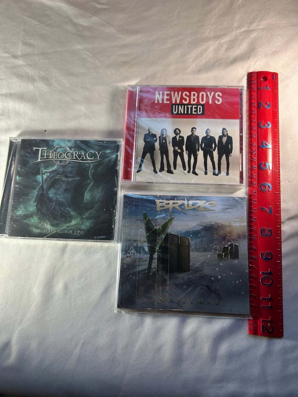 News Boys , Theocracy and Bride CDs lot of 3 Christian bands